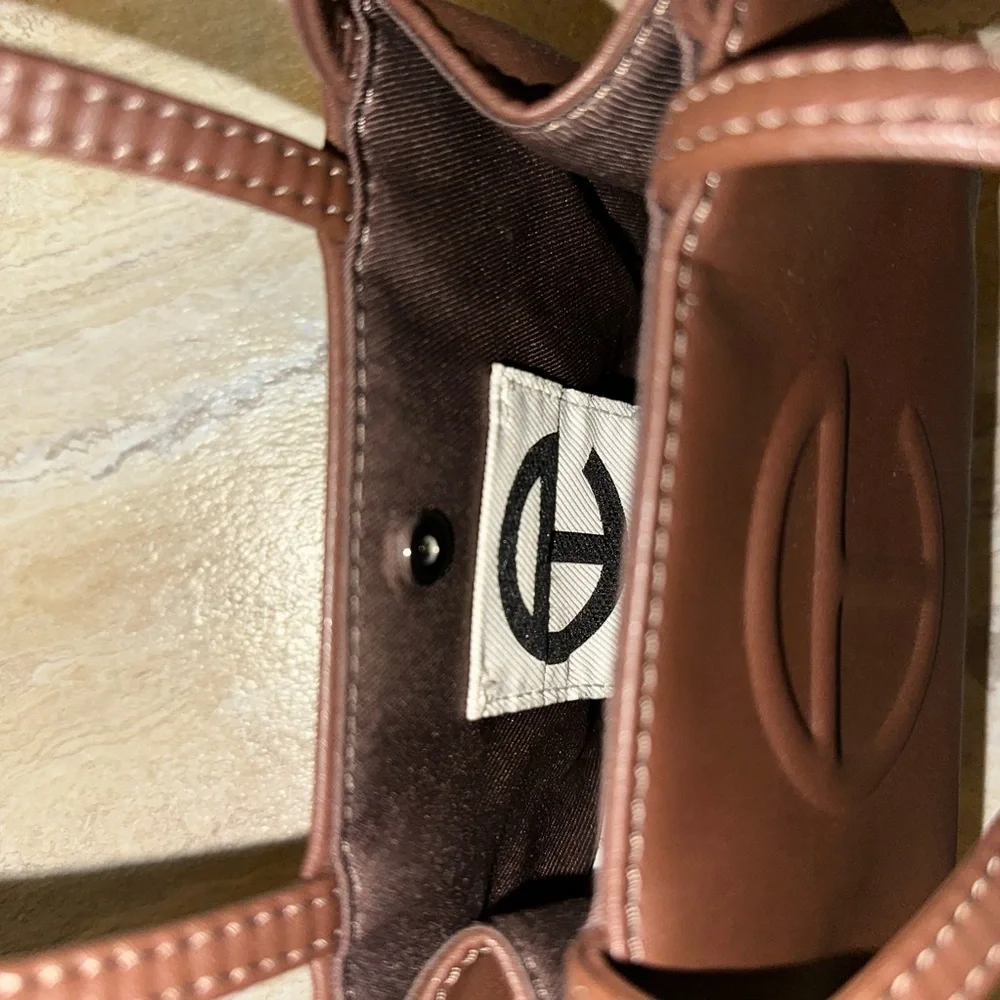 Telfar Chocolate Brown Mini Bag - Picture 3 of 3